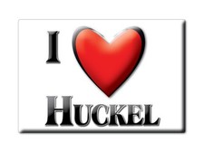 Huckel Kühlschrankmagnet Name