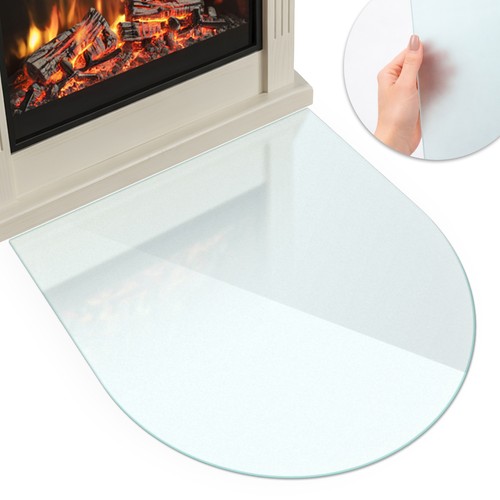 Glasplatte kamin satiniert - glasplatte,
