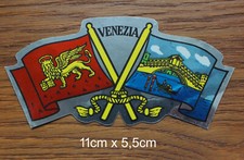 Sticker Aufkleber Venezia Venedig Rialtobrücke Rialto Markuslöwe 80er Jahre