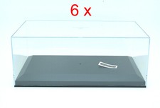 6 x Sammlervitrine Plexiglas