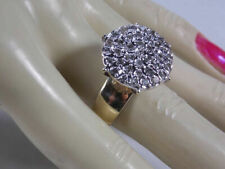 1 Karat Runde Künstlicher