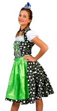 Oktober Grün Edelweiß Dirndl