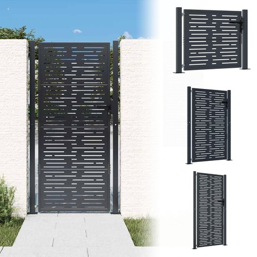 Gartentor stahl anthrazit - stahl,