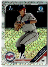 2019 Topps Bowman Chrome MLB No. BDC-65 Keoni Cavaco Mojo Prizm