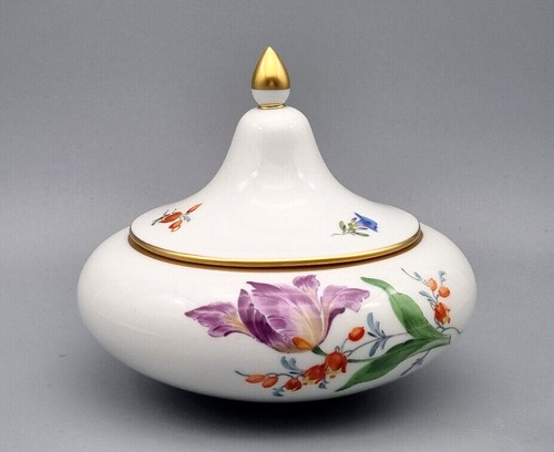 Meissen porzellan spitzdeckel - porzellan,