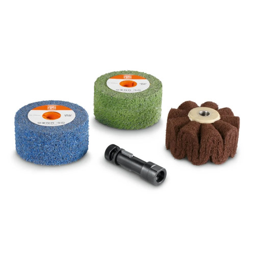Fein edelstahlset satinieren - fein,