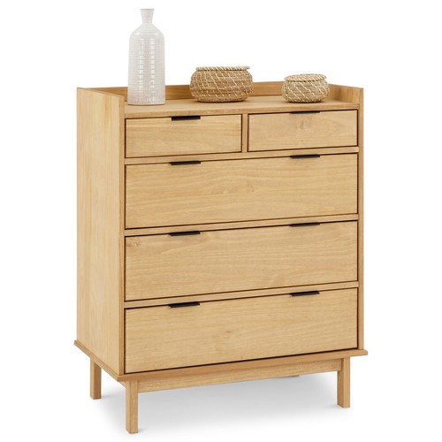 Kommode holz schubladenschrank - holz,