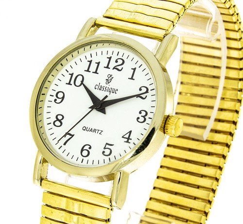 Damenuhr classique farbe gold - damenuhr,