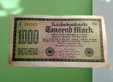 1000 Mark Berlin 15.09.1922