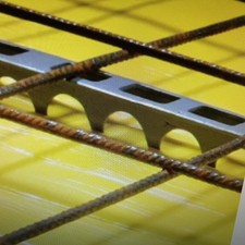 20x Drunterleiste Distanzhalter Abstandshalter 40mm für Baustahlmatten Fundament