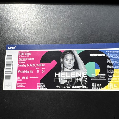 Helene fischer konzertticket - fischer,