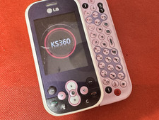LG KS360 pink weiß