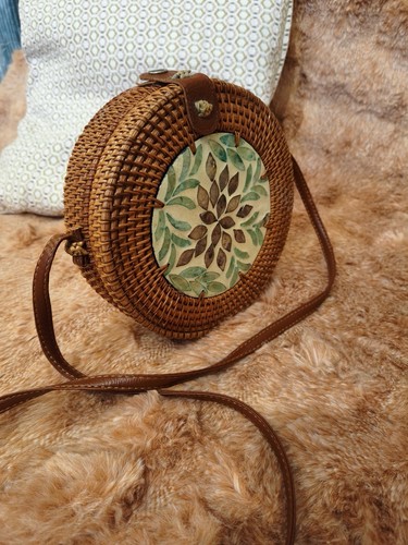 Boho handtasche aus - aus, rattan