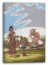 Kunstdruck anonym inder - kunstdruck, 19