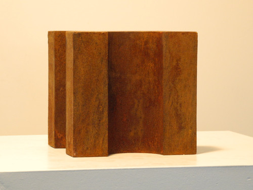 Tesseract mod stahlskulptur - 1,