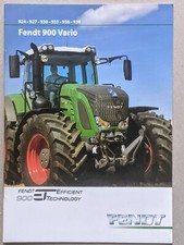 FENDT 900 Vario 939 936 933 930 927 924 Traktoren Prospekt Bulldog Schlepper