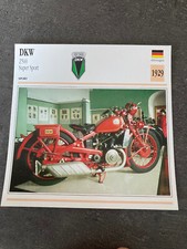 MOTORRAD STECKKARTE Sammlung