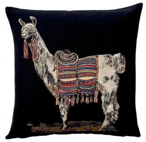 Gobelin kissen lama - gobelin,