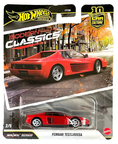 Hot wheels ferrari - hot, testarossa