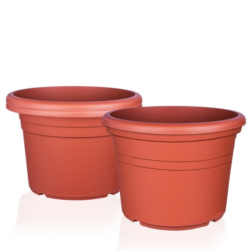 Blumentopf 25cm rund - 3x,