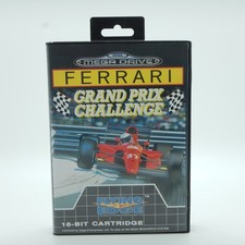 Ferrari Grand Prix Challenge - Sega Mega Drive - OVP Anleitung Sehr Gut