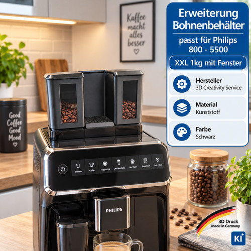 Erweiterung bohnenbehälter - erweiterung,