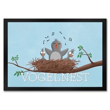 Vogelnest Fußmatte in 35x50