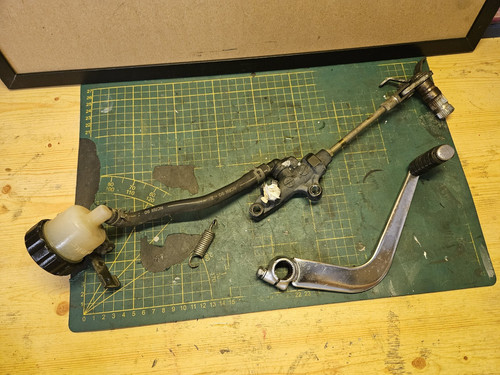 Yamaha tdm 850 - yamaha, bremse