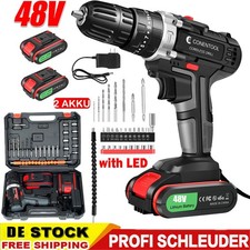 mit 2 Akkus Ladegerät 48V