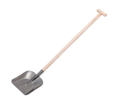 Bauschaufel Schaufel mit T-Griff Stiel 90cm Sandschaufel Gartenschaufel 27x18cm