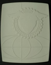 DDR: Porzellan-Plakette