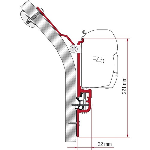 Fiamma adapterkit tlg für - fiamma,