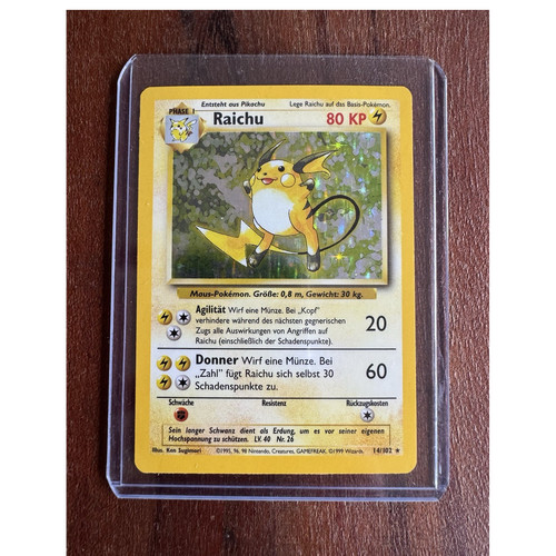 Pokemon raichu deutsch - pokemon,