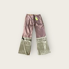 Custo Barcelona Hose Samt M Braun Khaki Damen Neu