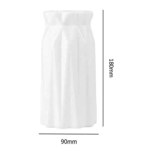 Geometrische kunststoffvase - geometrische,