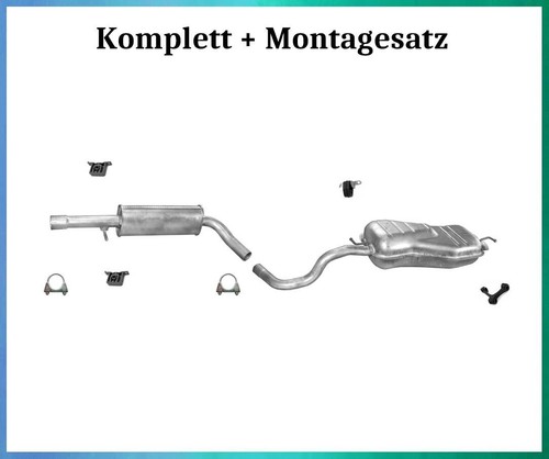 Auspuffanlage golf 1 8 - vw,