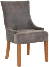 Loom-Polsterstuhl Stone