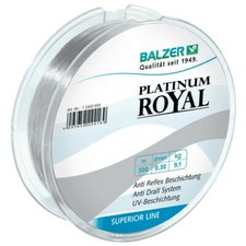 (0,04€/m) Balzer Platinum Royal 150m / 300m High Tech Monofile Anti Drall Schnur