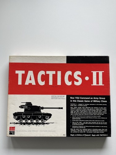 Avalon hill tactics ii - avalon, hill,