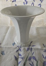 Rosenthal Maria Weiß Blumenvase Porzellan, selten