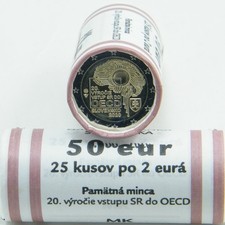 Rolle - 25 Münzen - 2 Euro -
