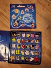 Rewe DISNEY wikkeez Figuren Sammlung Sammelbox vollständig Teilweise Doppelte 