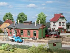 Auhagen 11355 Lokschuppen für Schmalspurbahnen, H0e/m