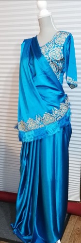 Sari set teilig mit choli - mit,