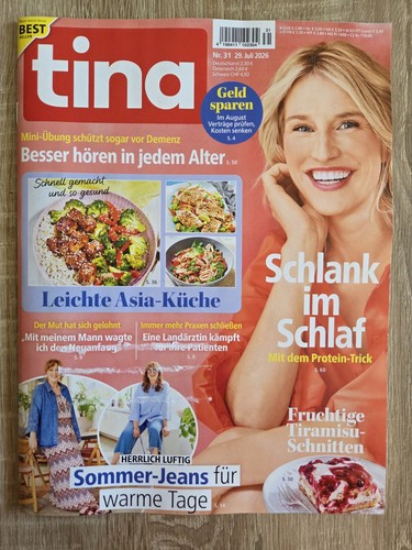 Frauenzeitschrift tina 31 - ", 31/