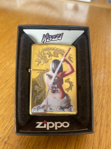 Mazzi messing zippo feuerzeug - mazzi,