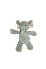 WIE NEU * Kik Ergee Elefant Baby Stofftier Plüschtier Kuscheltier grau gelb rosa