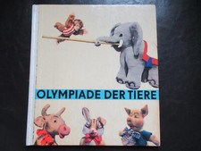 Olympiade der Tiere,Plüschtiere Sonneberg,DDR-Bilderbuch 1964