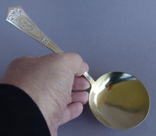 RARER JUGENDSTIL 800 SILBER SPIEGELEI HEBER