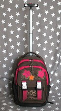 TAKE IT EASY Kinder Mädchen Trolley Schulranzen Rollranzen Rollkoffer Ranzen